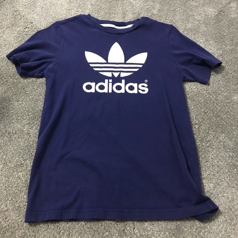 Adidas Trefoil Navy T-Shirt